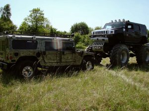 Zážitková jízda v Big Hummer