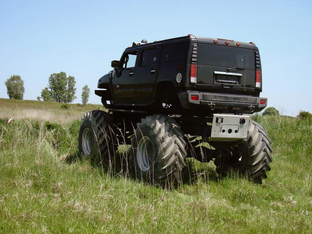 Zážitková jízda v Big Hummer