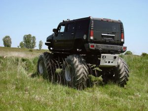 Zážitková jízda v Big Hummer