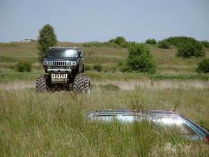 Zážitková jízda v Big Hummer