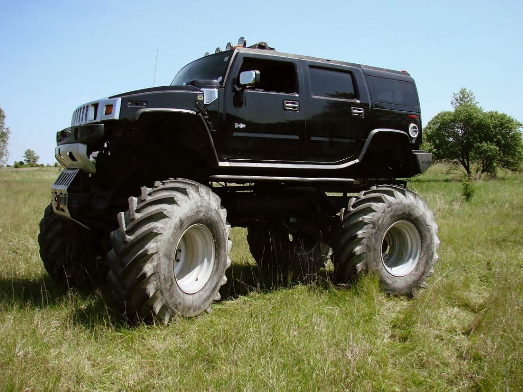 Zážitková jízda v Big Hummer