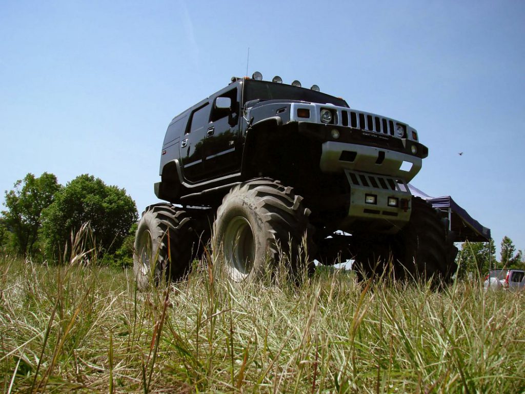 Zážitková jízda v Big Hummer